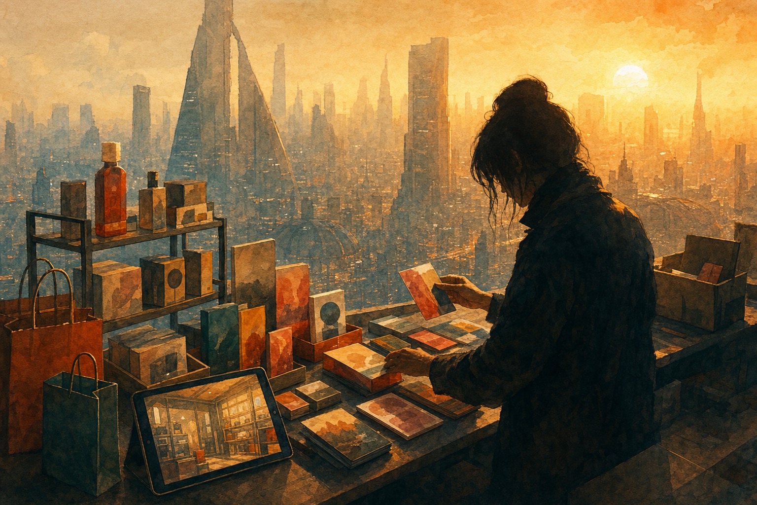 AI-generated illustration for ai agent circuit breakers reliability production -- Blade Runner 2049 (2017) style, Terra Cotta palette