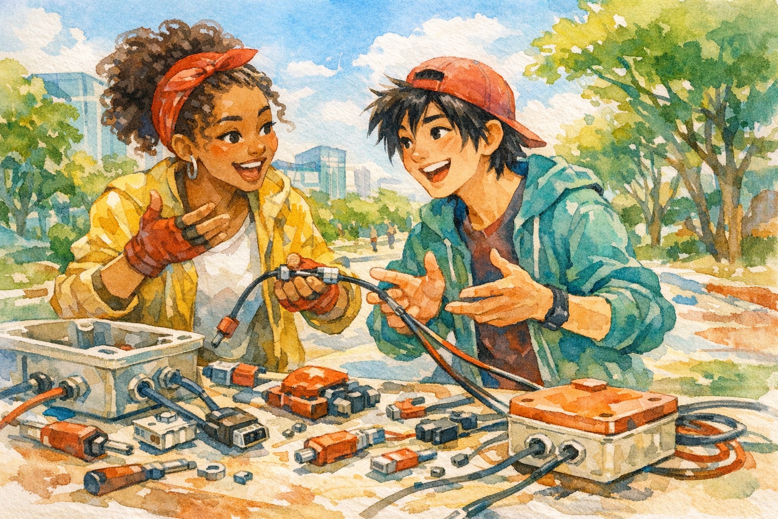 Network diagram showing HTTP transport routes consolidating from two paths to one streamlined endpoint